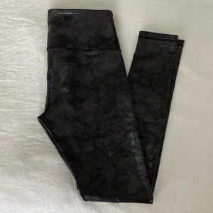 Z By Zella Faux Leather Black leggings SMALL